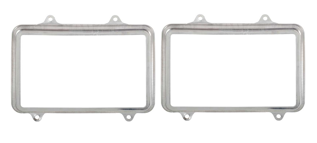 OER Rectangular Style Headlamp Retaining Bezel Pair 1981-1986 Chevy/GMC Trucks