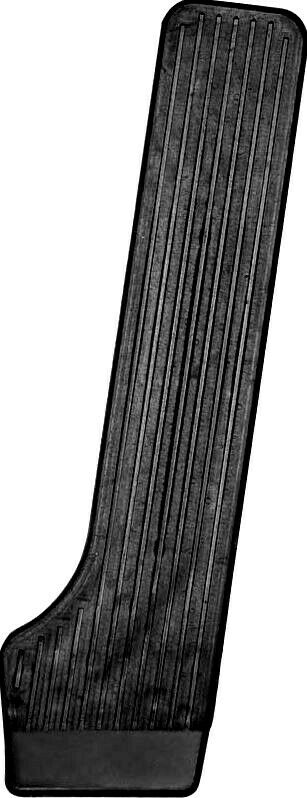 OER Hard Black Rubber Gas Pedal 1962-1967 Chevy II Nova 1958-1963 Impala
