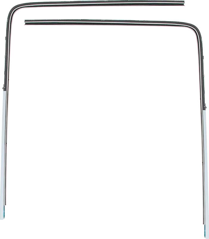OER TF401001 Sedan Upper Glass Run Channel Set 1955-1957 Bel Air 150 210 Del Ray