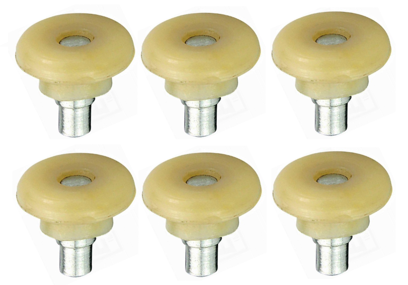 Front Window Regulator Roller Set 5/8