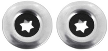 Load image into Gallery viewer, OER Black Door Lock Knob Set For 1973-1981 Firebird/Trans AM and Camaro

