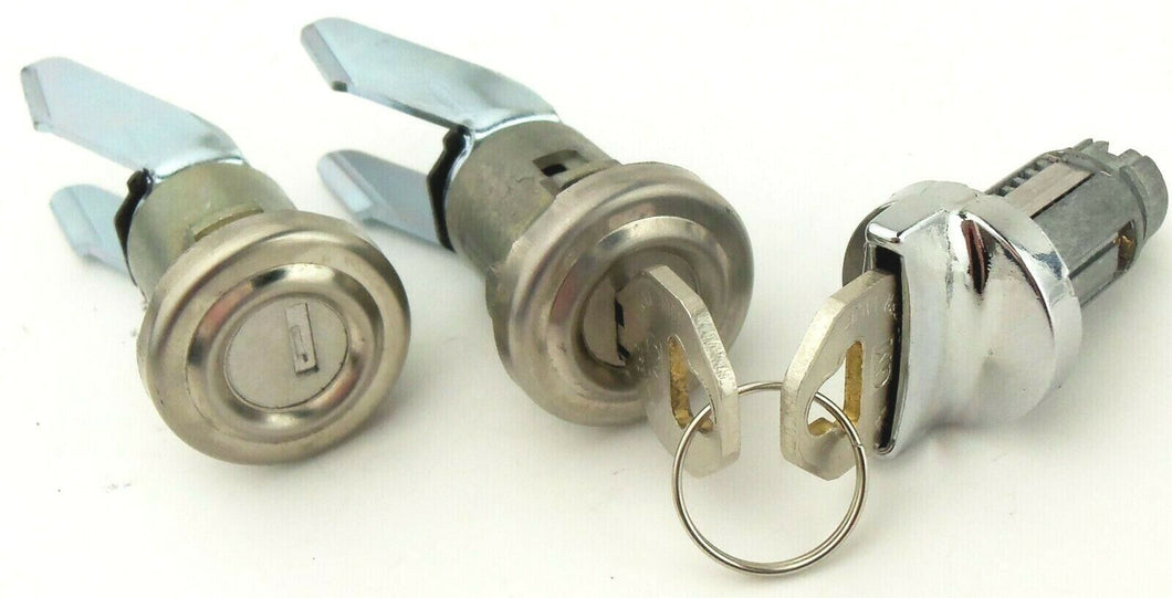 Ignition and Door Lock Set 1955 Bel Air 2 Door & Wagon 1956 Sedan 1957 2 Door