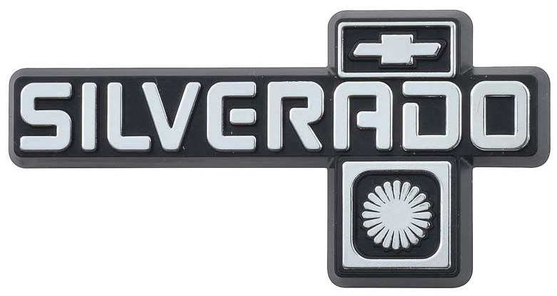 Silverado Dash Panel Emblem 1981-1987 Chevy Trucks GM Licensed