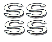 Load image into Gallery viewer, OER Zinc Diecast SS Front Fender Emblem Set For 1969-1972 Chevy Camaro Models
