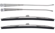 Load image into Gallery viewer, OER Windshield Wiper Arm Set With 12&quot; Blades For 1955-1956 Bel Air 150 210 Nomad
