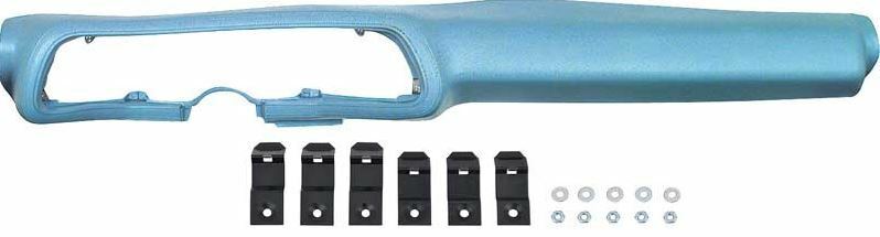 OER Light Blue Urethane Dash Pad Without A/C 1970-1978 Chevrolet Camaro