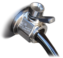 Load image into Gallery viewer, EZ Oil Drain Valve With Straight Hose Barb 14mm-1.5 Thread Oil Drain Valve
