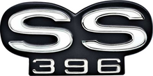 Load image into Gallery viewer, OER SS 396 Grille Emblem With RS Grille 1967-1968 Chevy Camaro SS RS Models
