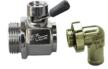 Load image into Gallery viewer, EZ Oil Drain Valve With 90 Degree Hose Barb 14mm-1.5 Thread Oil Drain Valve
