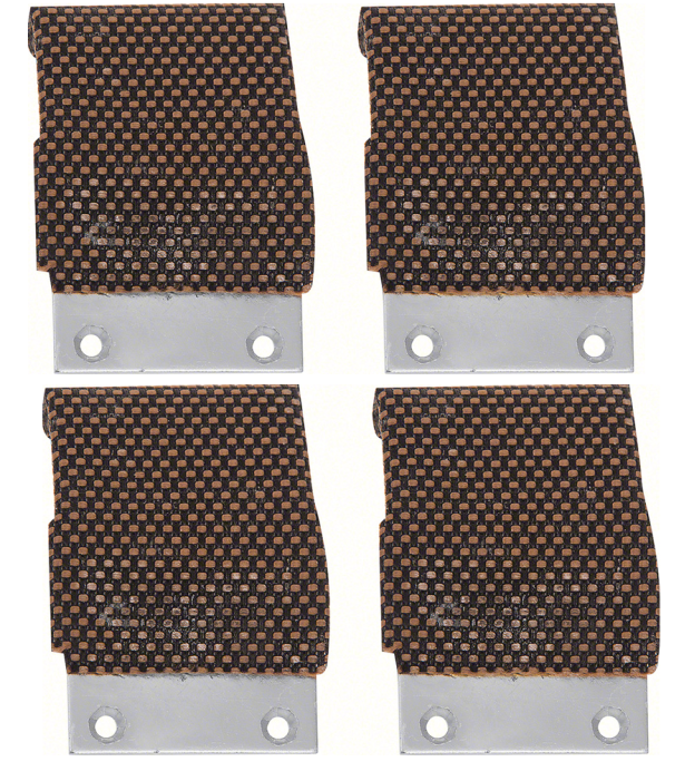 OER Window Guide Plate Set For 1968 Pontiac Firebird and 1968-1969 Chevy Camaro