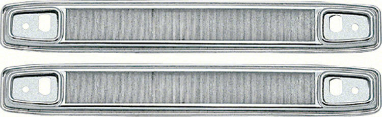 OER Deluxe Interior Door Pull Bezel Set For 1968-1969 Pontiac Firebird Models