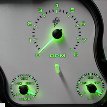 Load image into Gallery viewer, Intellitronix Analog Green LED Gauge Cluster Panel For 1967-1972 Chevy Trucks
