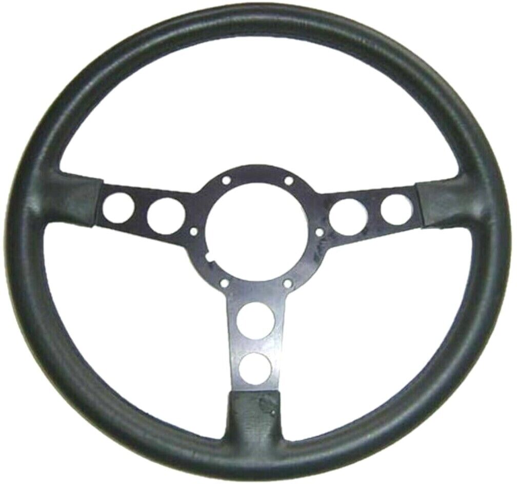Black Spoke Thin Grip Formula Steering Wheel For 1969-1981 Firebird/Trans AM