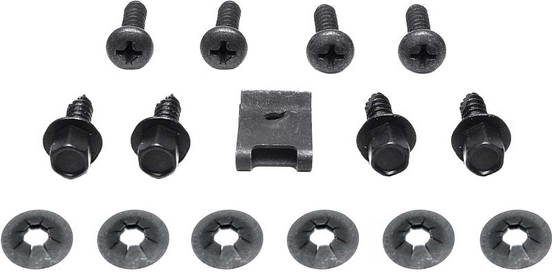 OER Heater Control Mounting Hardware Set 1967-1968 Firebird and Camaro