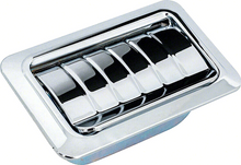 Load image into Gallery viewer, OER Chrome Ribbed Lid Rear Ashtray Assembly For 1967-1976 Camaro Firebird Impala
