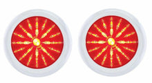 Load image into Gallery viewer, United Pacific 41 LED Tail Light Set With Chrome Bezels 1950 Pontiac Chieftain
