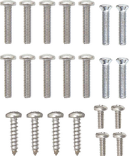 Load image into Gallery viewer, 20 Piece Exterior Screw Set For 1955 Chevy Bel Air 150 and 210 Models
