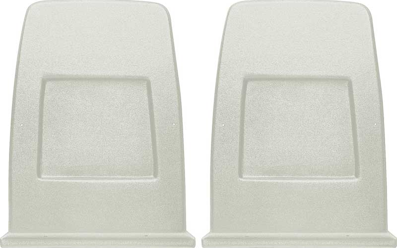 OER White Bucket Seat Back Panel Set 1971-1978 Firebird/Camaro & 1977-1979 Nova