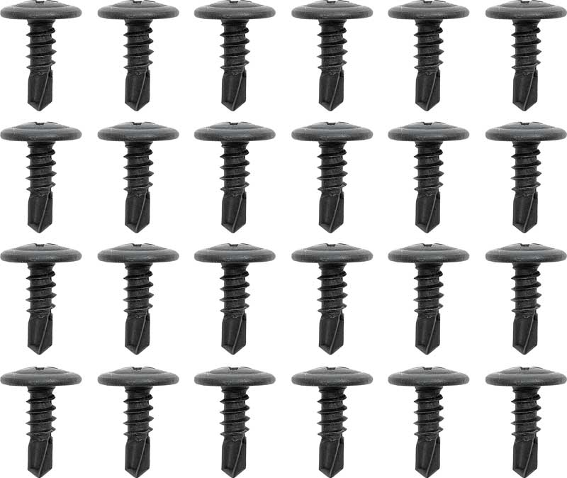 OER Weatherstrip Channel Screw Set 1967-1969 Firebird/Camaro and 1962-1967 Nova