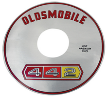 Load image into Gallery viewer, Reproduction 11&quot; 442 Air Cleaner Decal 1965 Oldsmobile 442 and Cutlass Models
