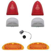 Load image into Gallery viewer, LED Tail Light Marker Light Back-Up Light Set For 1955 Chevy 150 210 &amp; Bel Air
