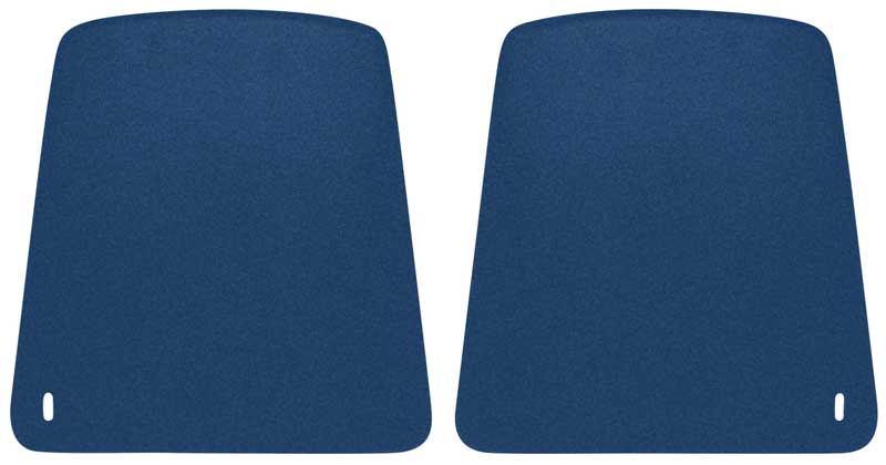 OER Dark Blue Bucket Seat Back Panel Set 1967-1970 Pontiac Firebird/Chevy Camaro