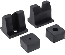 Load image into Gallery viewer, OER Rubber Tailgate Bumper Set For 1981-1986 Chevy and GMC Fleetside Trucks
