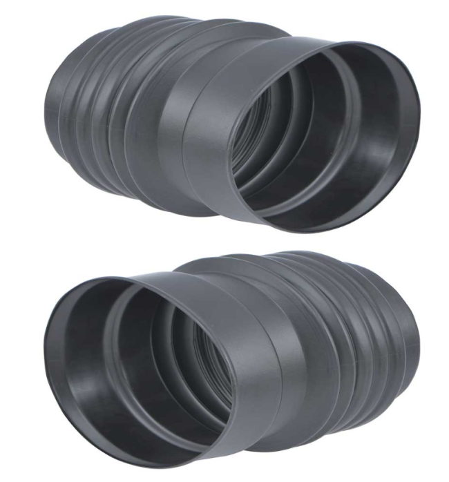 OER Firewall Astro Vent Duct Connector Set 1968 Firebird and Camaro Models