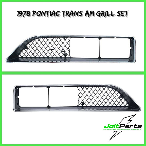 OER F12305-06 1978 Pontiac Firebird Trans Am Diamond Pattern Grill Set