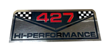 Load image into Gallery viewer, 427 Hi-Performance Valve Cover Decal Set For Camaro Chevelle Nova Impala Bel Air
