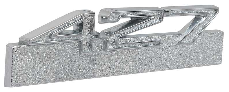 OER Yenko 427 Fender and Rear Panel Emblem For 1969 Camaro Models