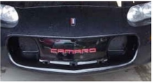 Load image into Gallery viewer, Flat Black Front Lettering Inlay Decal For 1998-2002 Chevy Camaro Models

