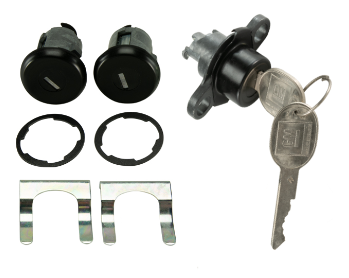 Door and Trunk Lock Set With Keys For 1993-2001 Firebird Trans Am and Camaro
