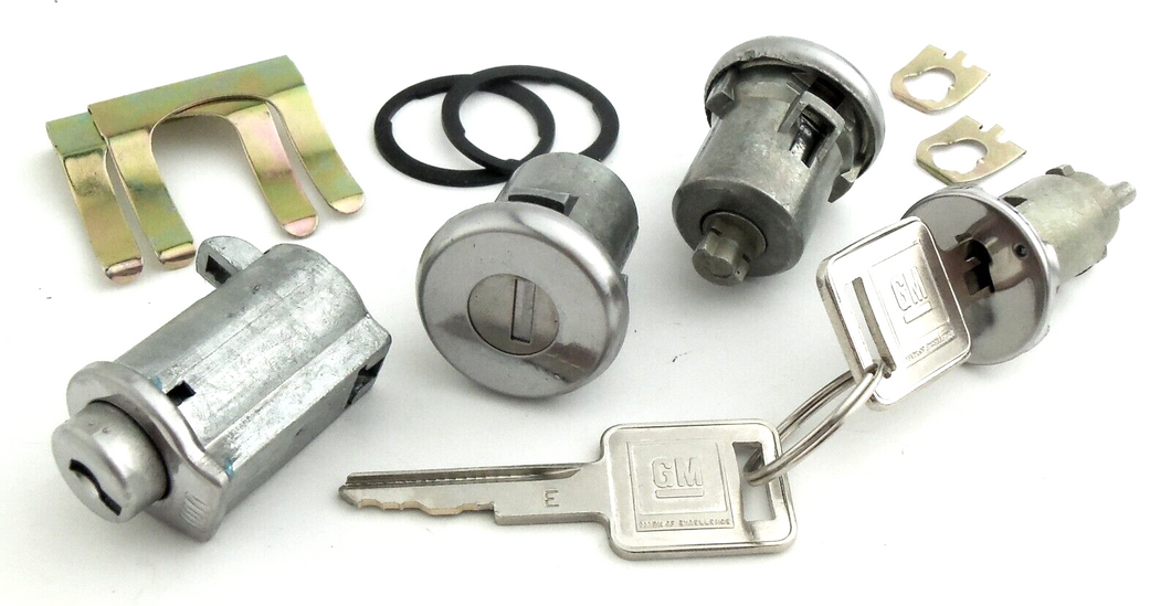 Ignition Door Lock and Glovebox Lock Set For 1967-1972 Chevy & GMC Pickup Truck