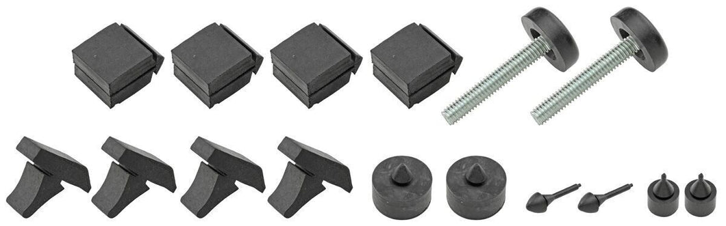 1966-1967 Pontiac GTO Lemans Tempest Rubber Bumper Kit Hood Door Trunk