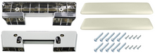 Load image into Gallery viewer, RestoParts Pearl Front Armrest Base/Pad Set 1965-1967 GTO Chevelle 442 Skylark
