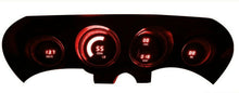 Load image into Gallery viewer, Intellitronix Red LED Digital Gauge Cluster Panel 1969-1970 Ford Mustang
