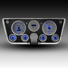 Load image into Gallery viewer, Intellitronix Analog Blue LED Gauge Cluster Panel For 1967-1972 Chevy Trucks
