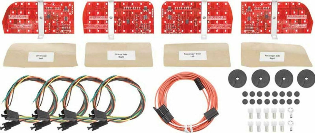 OER Digi-Tails Sequential LED Tail Lamp Set 1969 Chevy Camaro Standard Models
