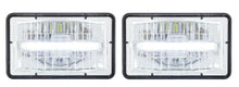 Load image into Gallery viewer, Low Beam High Power LED 4&quot;X6&quot; Rectangular Headlight Set w/ Daytime Running Light
