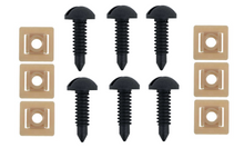 Load image into Gallery viewer, Black Rear Hatch Panel Trim Screw and Nut Set 1982-92 Firebird/Trans AM &amp; Camaro
