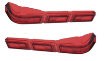 Load image into Gallery viewer, OER Reproduction Left and Right Tail Lamp Lens Set For 1966 Chevy Impala Models
