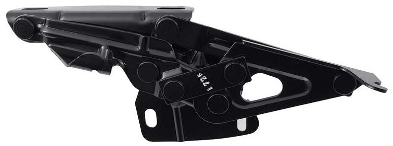 Left & Right Hood Hinge Spring Set For 1962 Chevy Impala, Bel Air, Biscayne - OER Black Steel