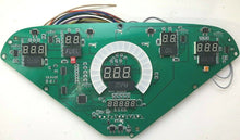 Load image into Gallery viewer, Intellitronix Teal LED Digital Gauge Cluster Replacement 1955-1959 Chevy Trucks
