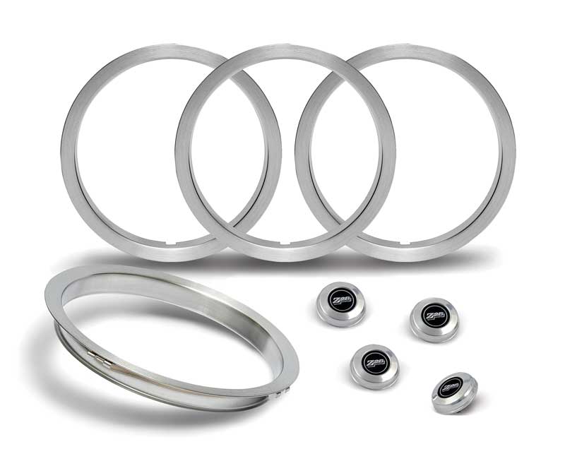 OER 5-Spoke Wheel Center Cap and Trim Ring Set 1970-1978 Chevy Camaro Z28