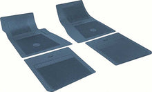 Load image into Gallery viewer, OER 4 Piece Dark Blue Floor Mat Set With Bow Tie 1958-1981 Chevrolet Models
