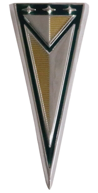 Rear Quarter Panel Arrow Emblem For 1963 Pontiac Tempest and LeMans USA Made