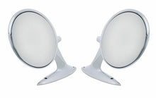 Load image into Gallery viewer, United Pacific Exterior Chrome Mirror Set 1953-1954 Chevy Bel Air 150 210 Models
