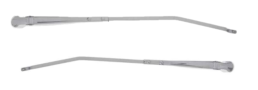 OER Stainless Snap-IN Wrist-Action Wiper Arm Set 1947-1953 Chevy/GMC Trucks