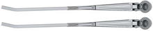 Load image into Gallery viewer, OER 13&quot; Silver Painted Wiper Arm Set 1967-1969 Firebird and Camaro Convertibles
